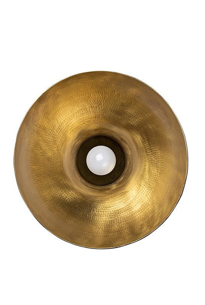Tumba Brass Pendant Light – Antique Matte Black & Gold Finish