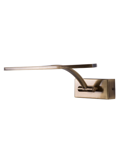 Modern Slim Antique Brass Finished 8W LED Picture Light