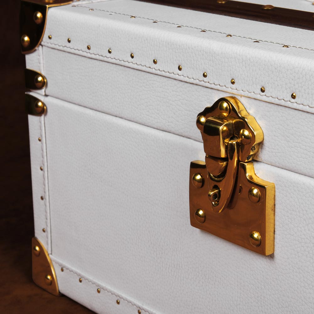 Pearl Haute Luxury Watch Trunk – Premium Vegan Leather Storage for Watches