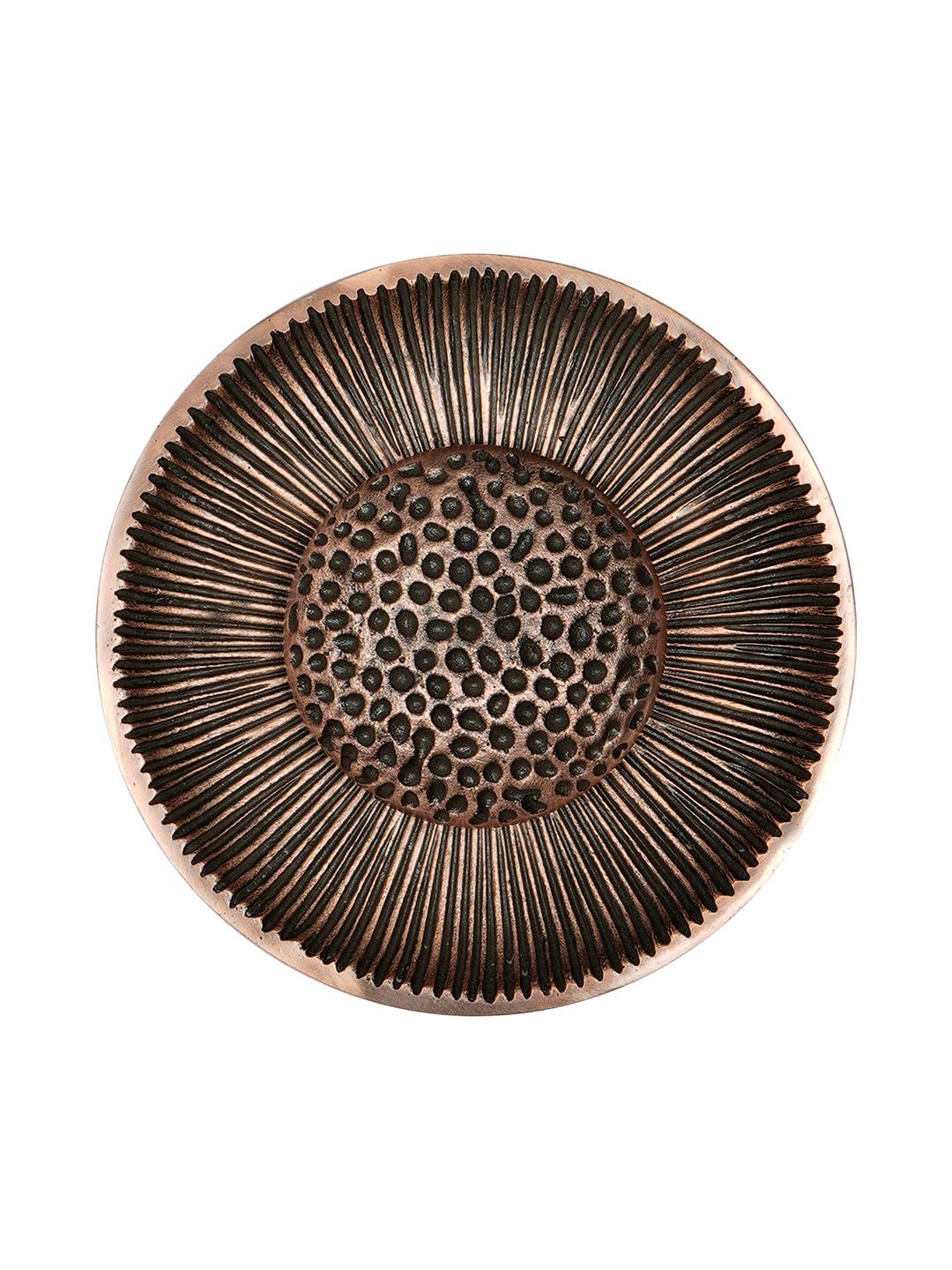 Modern Copper Eclipse LED Wall Sconce for Stylish Ambient Home Lighting
