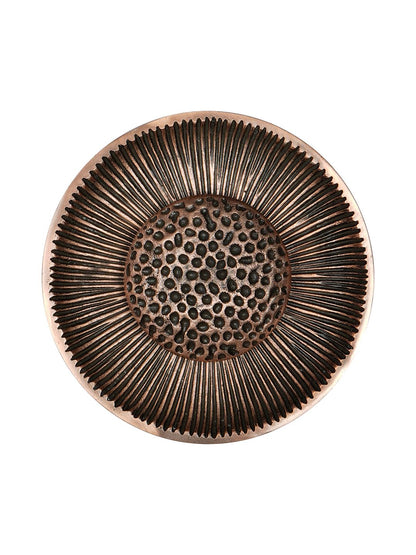 Modern Copper Eclipse LED Wall Sconce for Stylish Ambient Home Lighting
