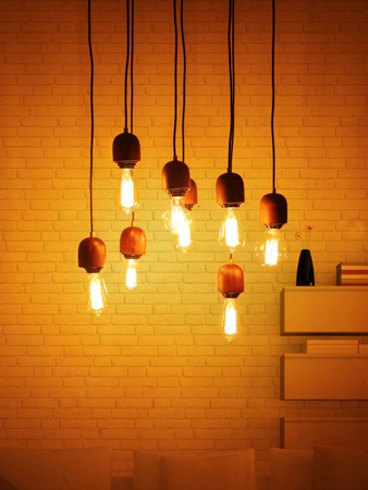 Modern Wooden 8-Light Cluster Pendant Chandelier for Stylish Interiors