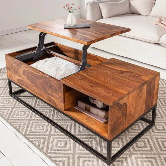 Convertible Coffee table open