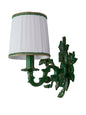 Green Aluminium Fabric 1-Light Wall Sconce – 30.5 cm