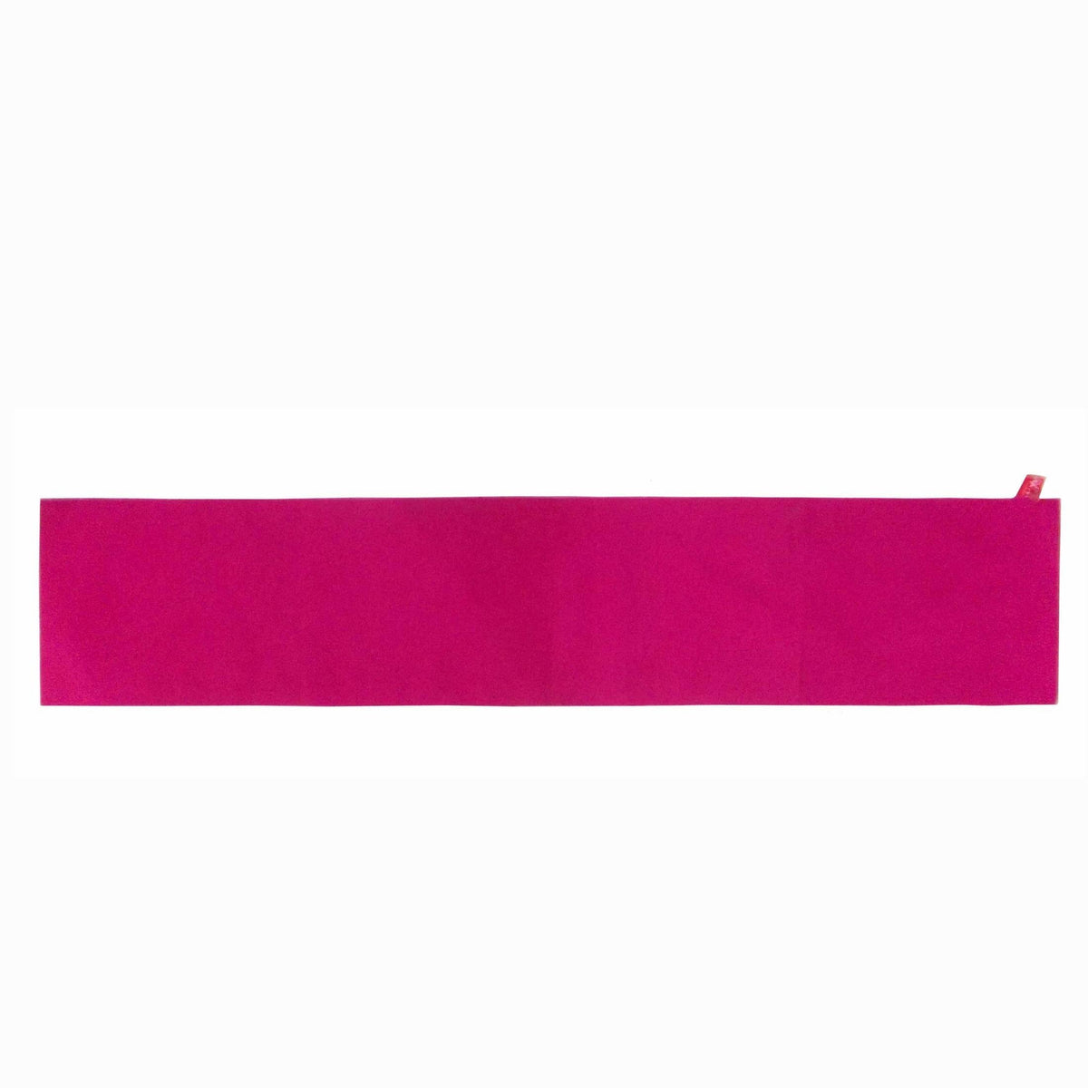 Ikat Silk Dupion Table Runner – Hot Pink with Multicolour Ikat Embroidered Border | 2 Sizes