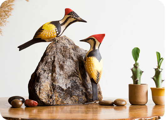 Exotic Table Tops – Woodpecker (pair)