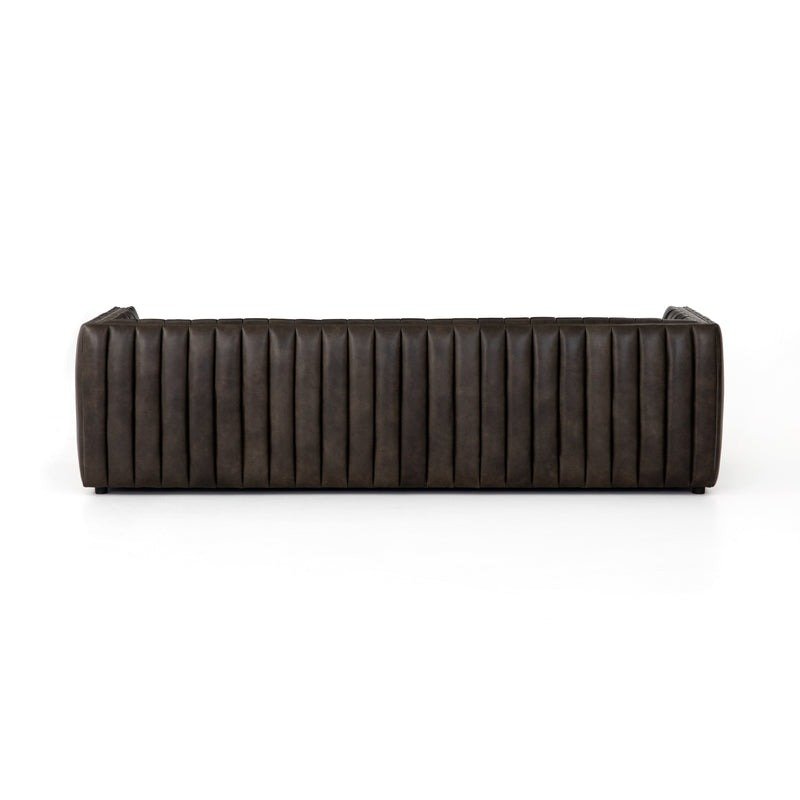 Addison Luxury Cushion Sofa with Premium Leather Finish