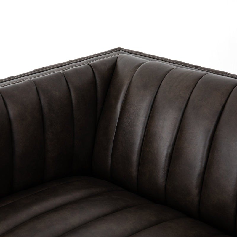 Addison Luxury Cushion Sofa with Premium Leather Finish