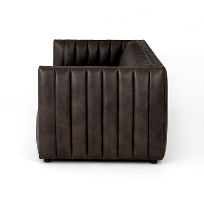 Addison Luxury Cushion Sofa with Premium Leather Finish
