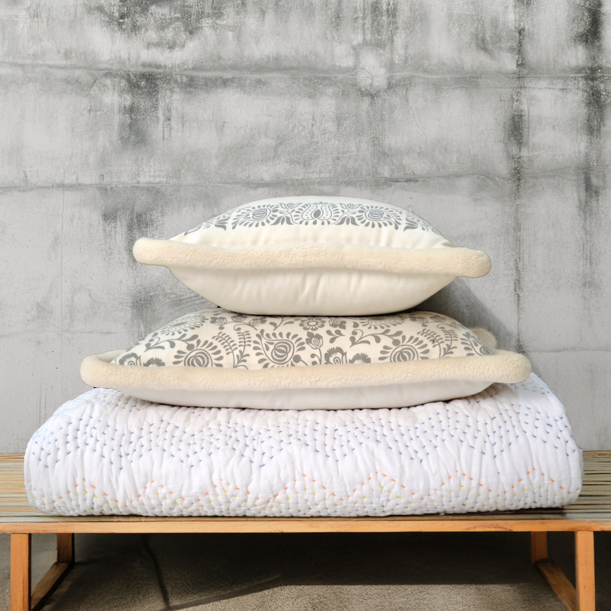 Ivory Scandinavian Cushion Cover – Nordic Style Pillow Slip