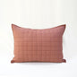 Clay Brown Cotton Voile Quilted Pillow Case | Diamond Pattern | Standard, Queen, King & Euro