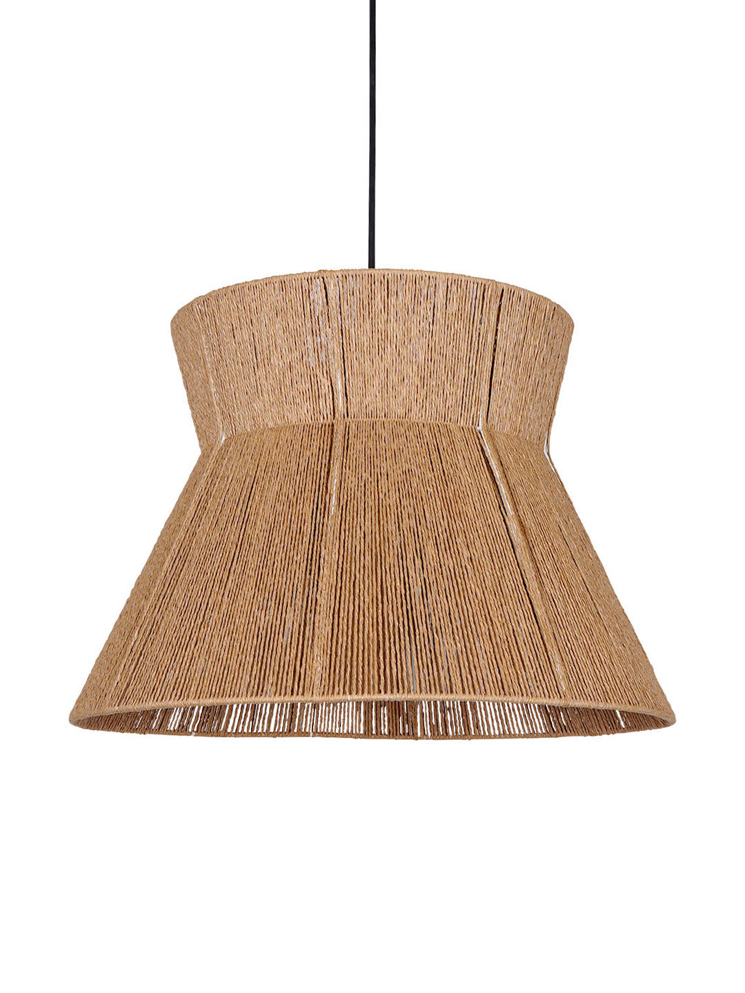 Natural Raffia 1-Light Pendant Light – 40.6 cm
