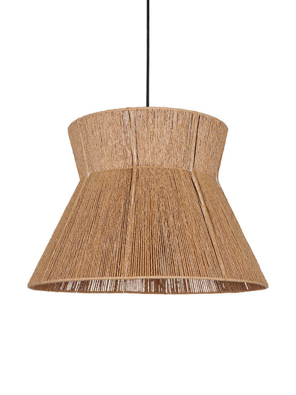 Natural Raffia 1-Light Pendant Light – 40.6 cm