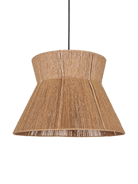 Natural Raffia 1-Light Pendant Light – 40.6 cm