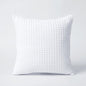 White Waffle Cotton Cushion Covers & Pillow Cases | Multiple Sizes