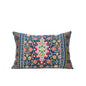 Luxurious Persian Floral Pillow Cover with Jewel‑Tone Print