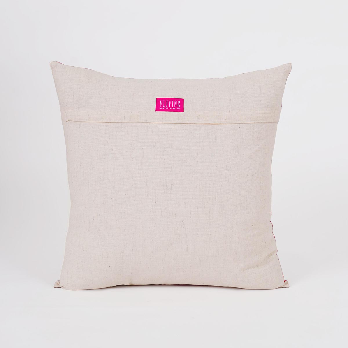 Zellij Islamic Geometrical Pattern Pillow Cover Earthy Cotton Blend