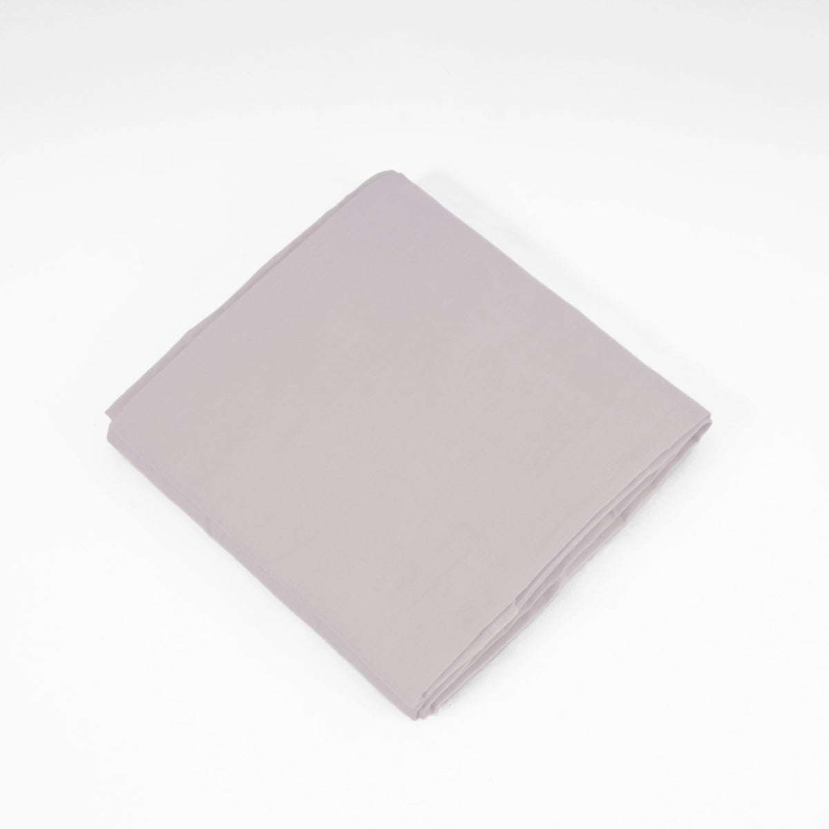 CONCRETE GREY 300TC flat sheet set, premium pure cotton satin