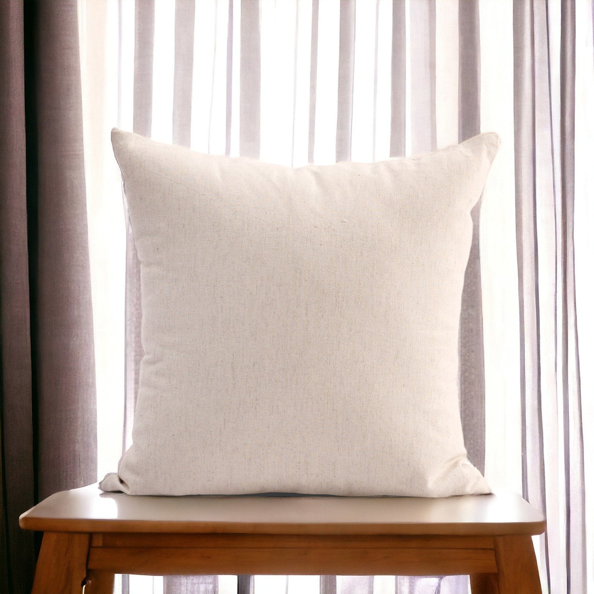 Natural Colour Linen Cotton Blend Pillow Cover – Soft, Durable, Stylish