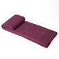 Plum Colour Machine Quilted Cotton Throw Blanket 50x60 inches