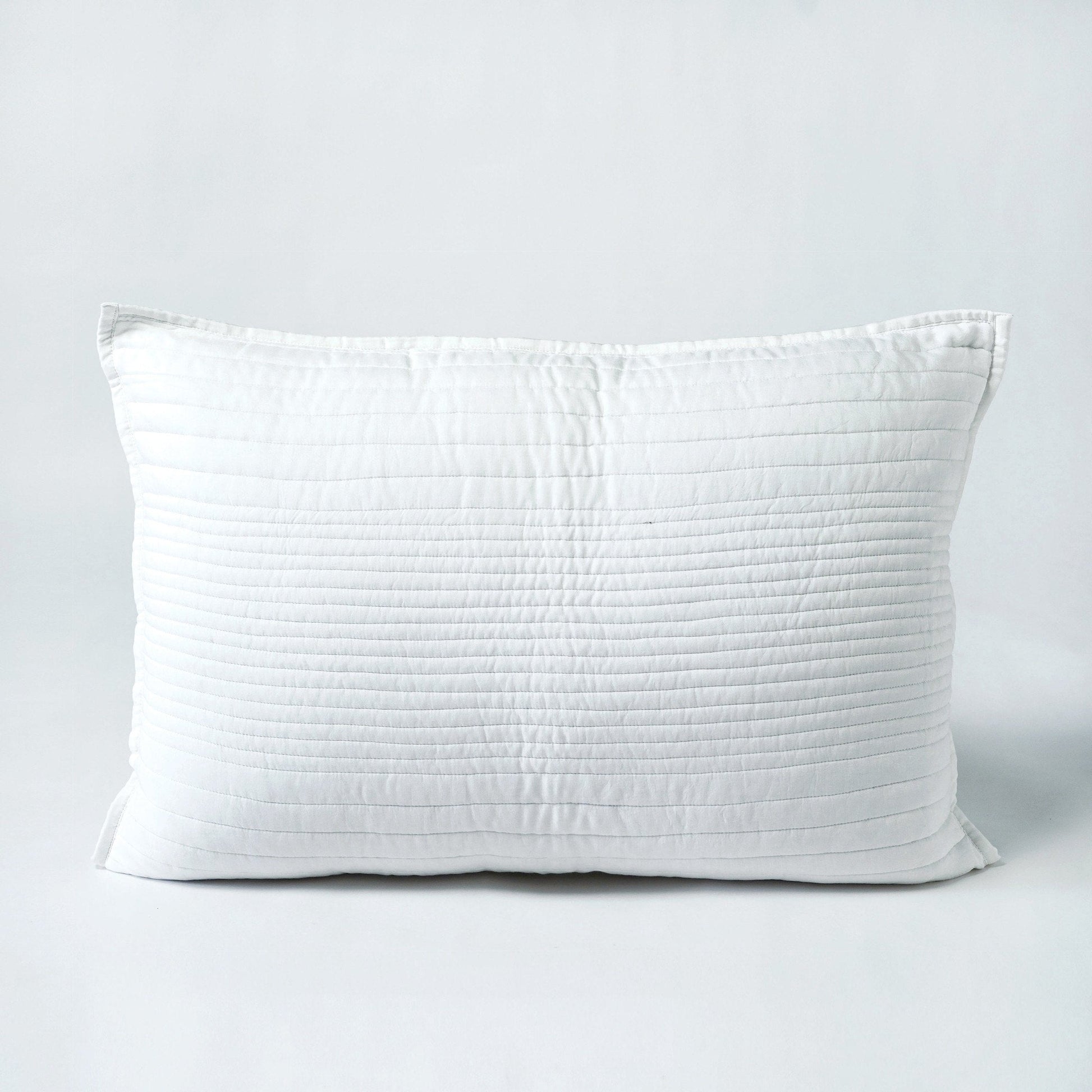 White Luxury 300TC Cotton Satin Quilted Bed Set