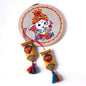 Diwali Gift Pack – Ganesha Hoop Wall Art with Shubh Labh Tassels