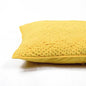 Yellow Kantha Quilted Pillow Cases | Chevron Pattern | Handmade | Multiple Sizes