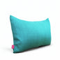Turquoise Pure Dupioni Silk Cushion Cover | Reversible | Concealed Zip | 3 Sizes