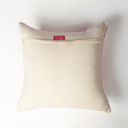 French Vintage Patchwork Print Pillow Cover 16x16 Inch