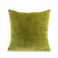 Olive Green Cotton Velvet & Linen Reversible Cushion Cover – 3 Sizes | 16", 18" & 20"