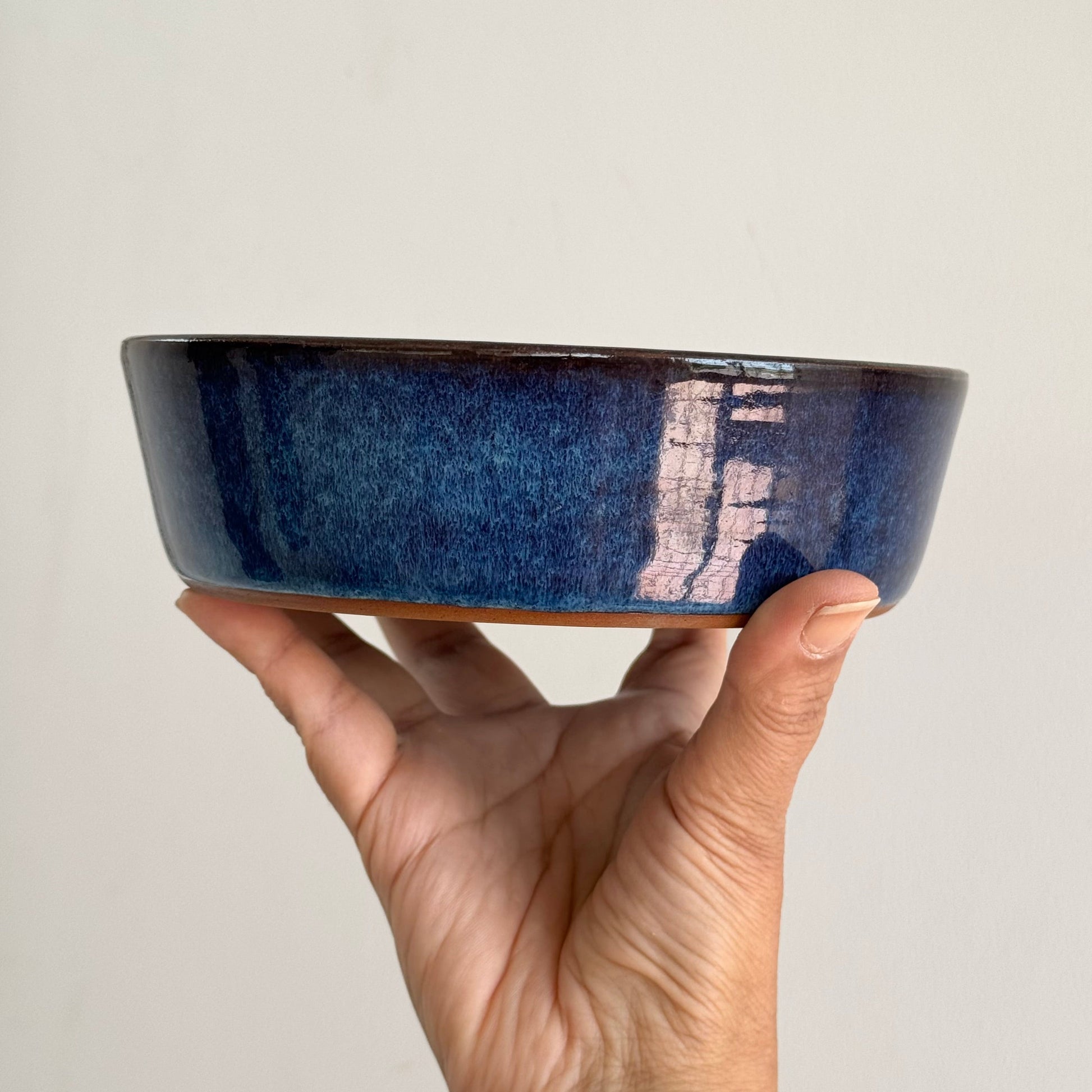 LivingClay Harvest Bowls Set of 2 – Rustic Clay Serving Bowls