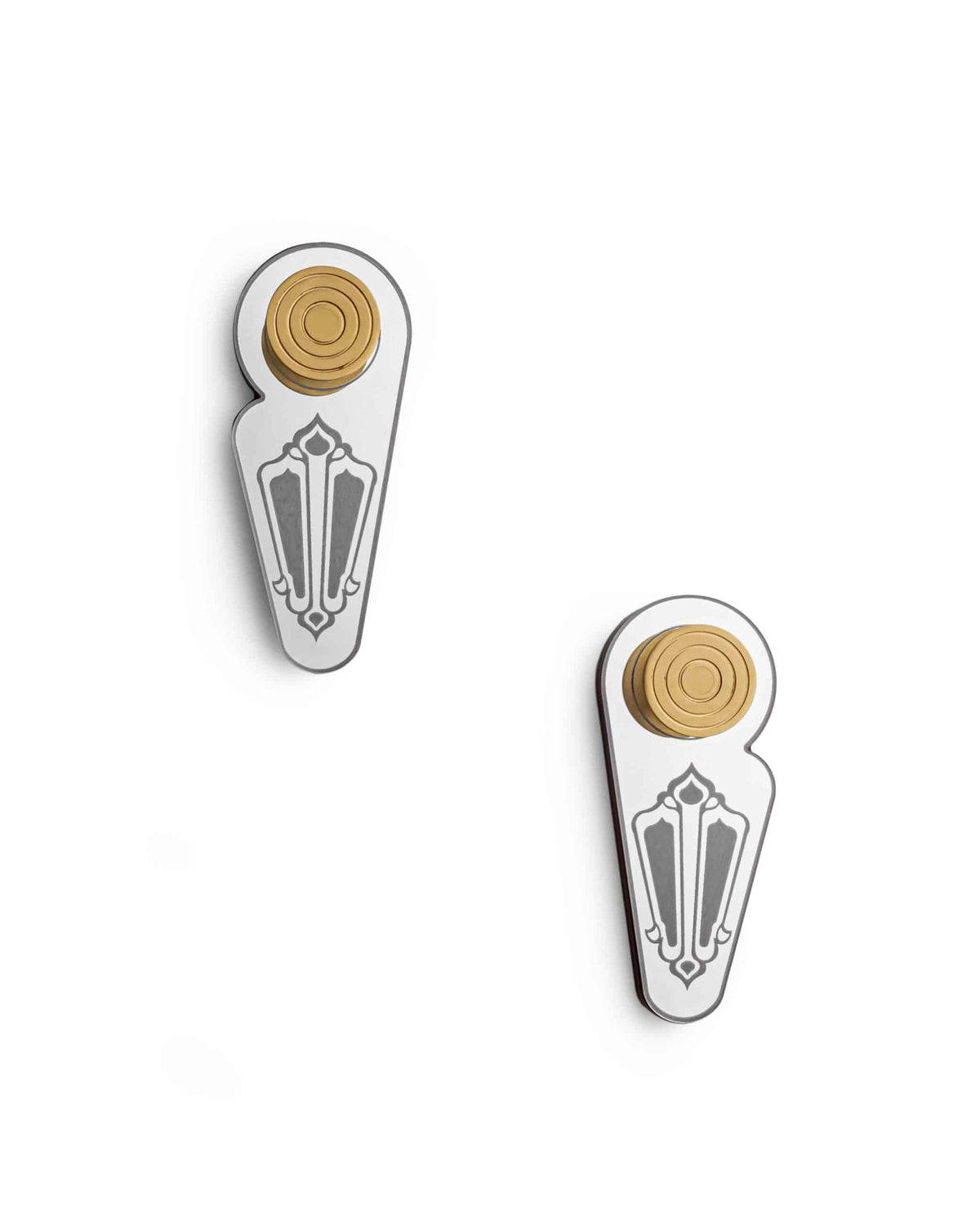 Pratibimb Khadau Wall Hook in Brass