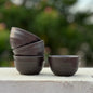 Elegant Mini Dessert Bowls Set of 6 – Stoneware Matte Finish