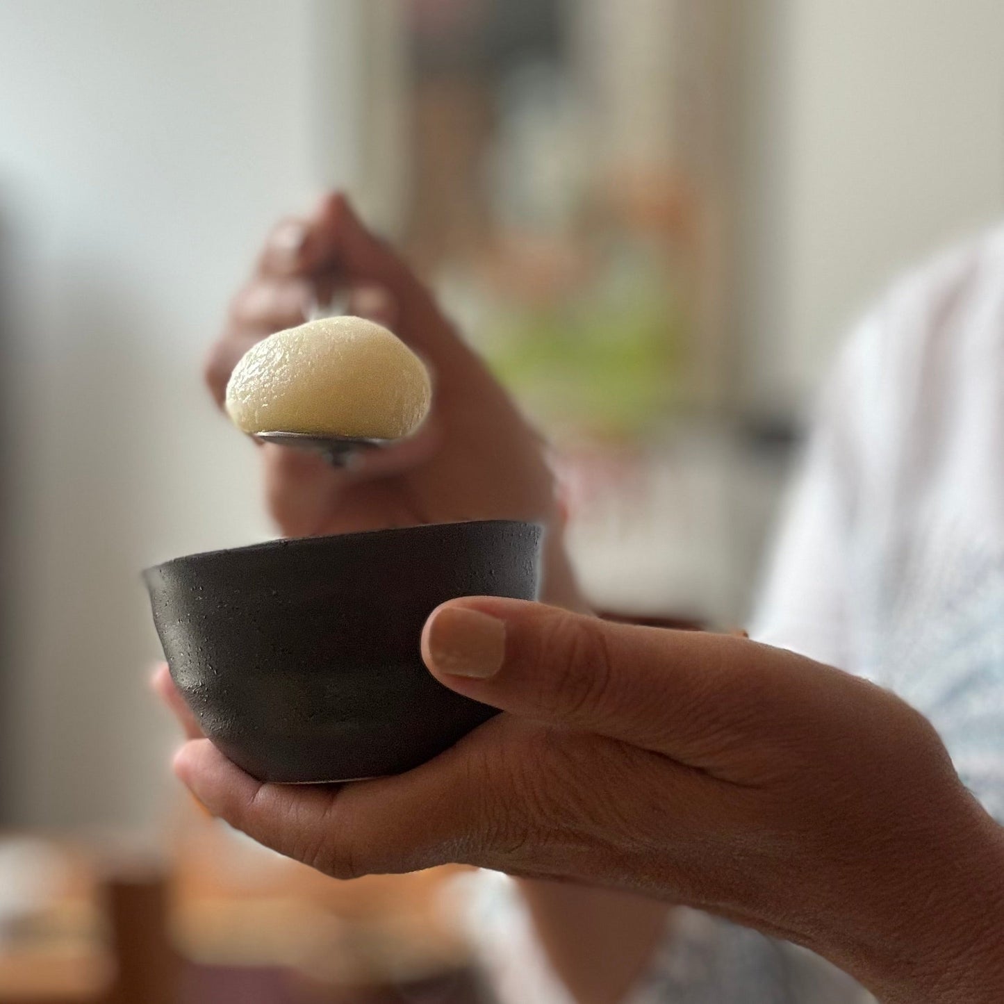 Elegant Mini Dessert Bowls Set of 6 – Stoneware Matte Finish