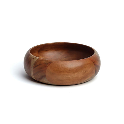 Cory Rich Handcrafted Wooden Serving Bowl Set of Three
