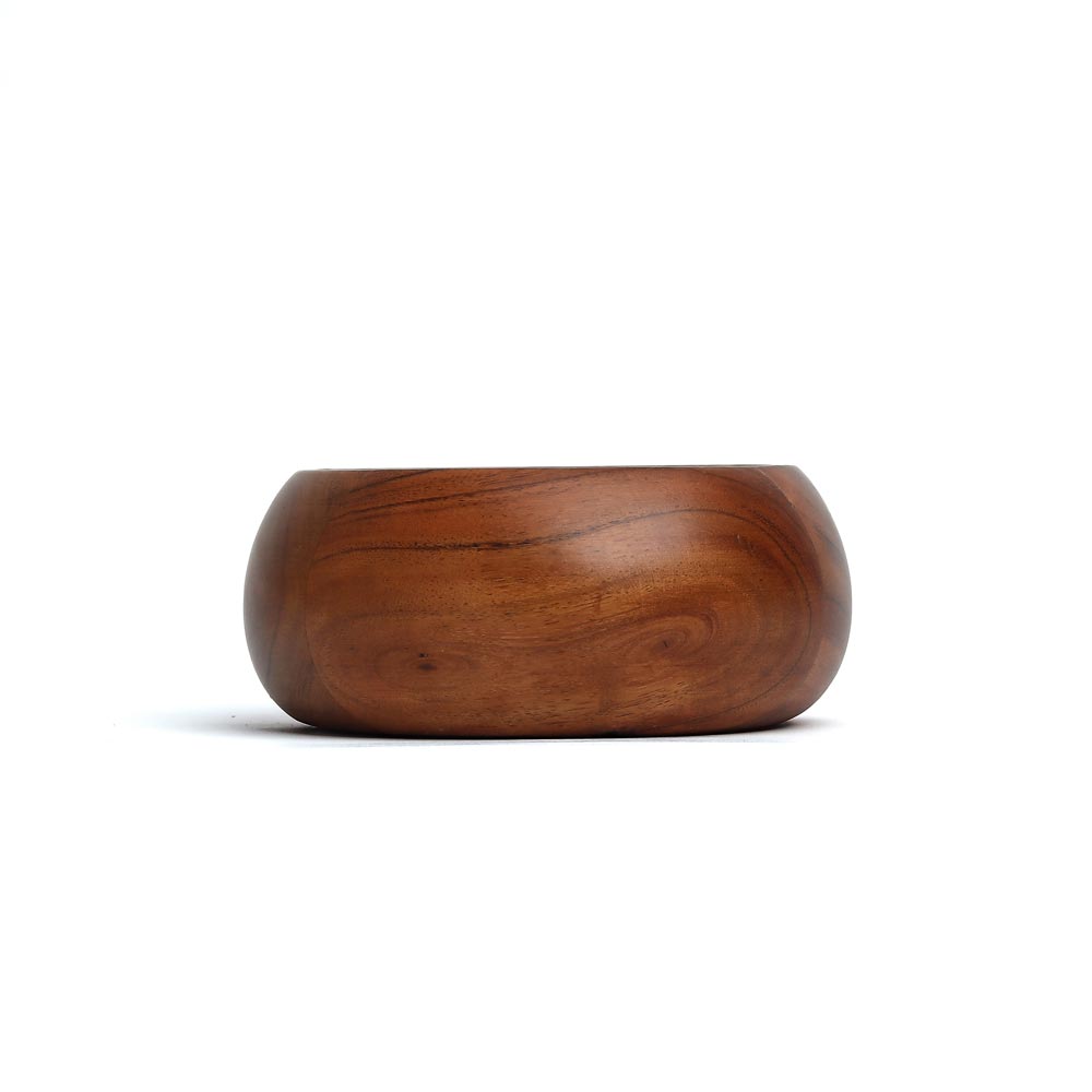 Cory Rich Handcrafted Wooden Serving Bowl Set of Three