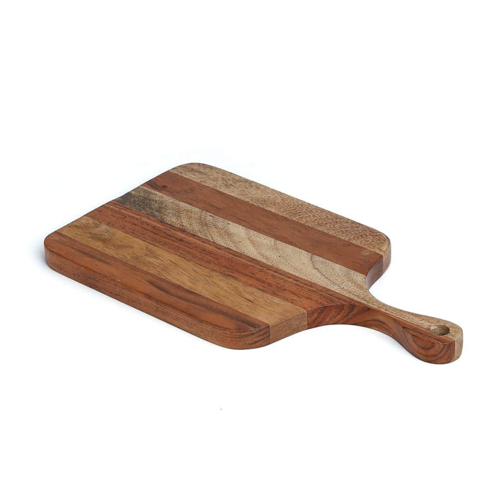 Blair Premium Natural Solid Wood Chopping Board with Ergonomic Handle