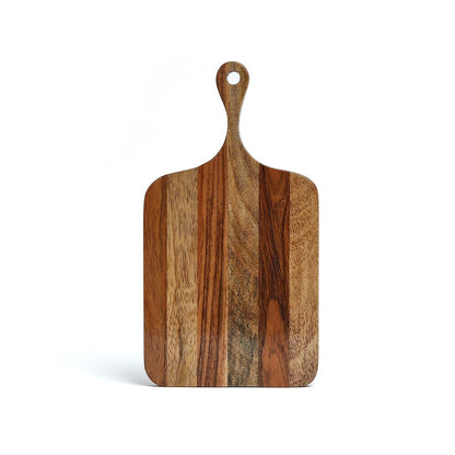 Blair Premium Natural Solid Wood Chopping Board with Ergonomic Handle