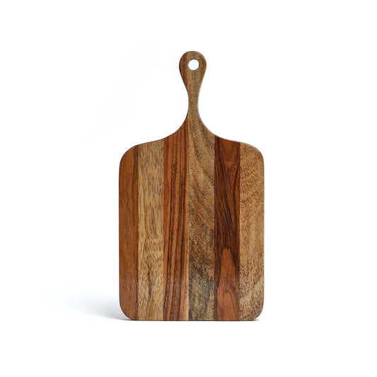 Blair Premium Natural Solid Wood Chopping Board with Ergonomic Handle