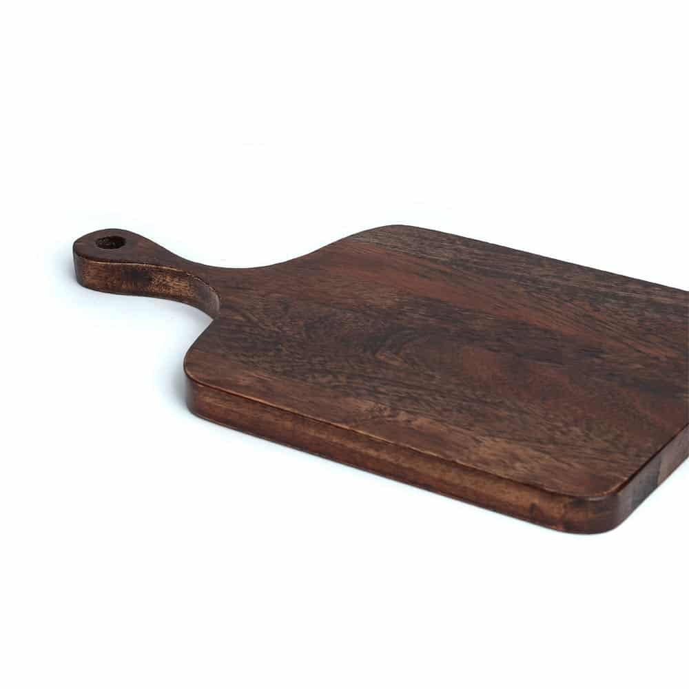 Premium Walnut Wooden Chopping Board with Ergonomic Handle