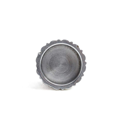Qutub Silver Candle Stand – T light