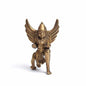 Gold Brass Garuda Mythological Sculpture for Home Décor