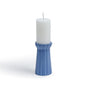 Qutub Azure Blue Candle Stand – Medium