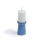 Qutub Azure Blue Candle Stand – Small