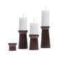 Qutub Copper Candle Stand – set of 4