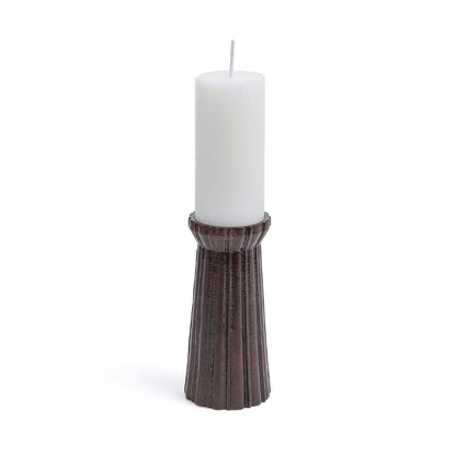 Qutub Copper Candle Stand – Large