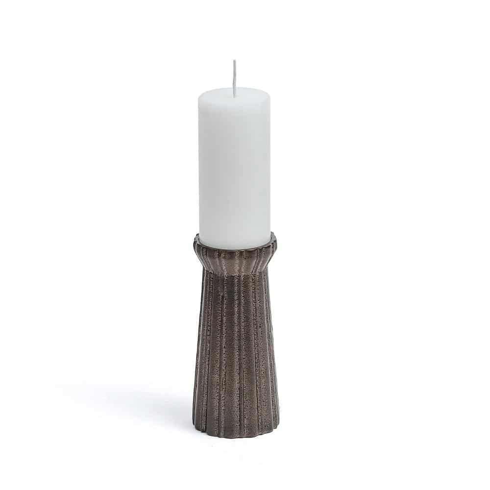 Qutub Gold Candle Stand – set of 4