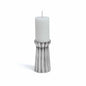 Qutub Silver Candle Stand – Medium