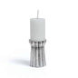 Qutub Silver Candle Stand – Small