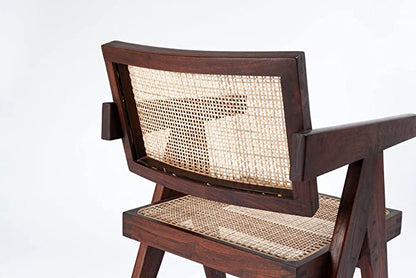 Wooden Mango Wood Office Armchair